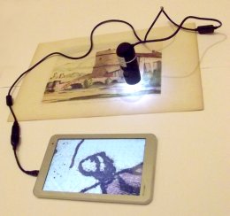 Microscopio USB con Tablet, ultraportatile